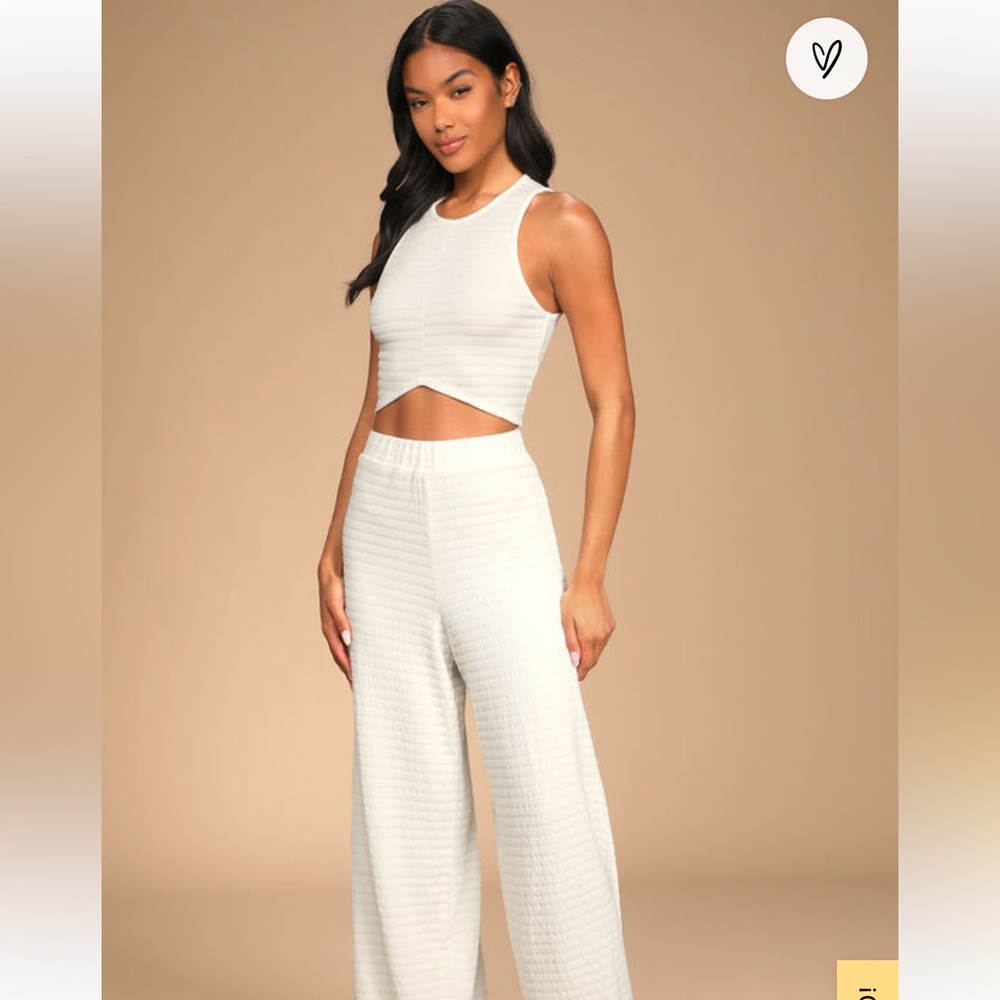 NEW White Lounge Set from Lulus